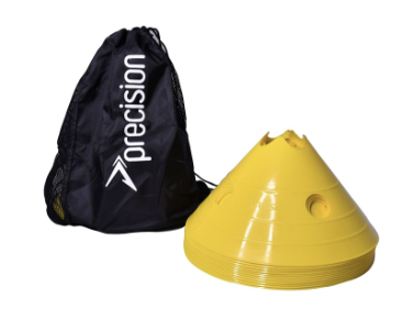 Yellow Precision Giant Saucer Cone (Set of 20)