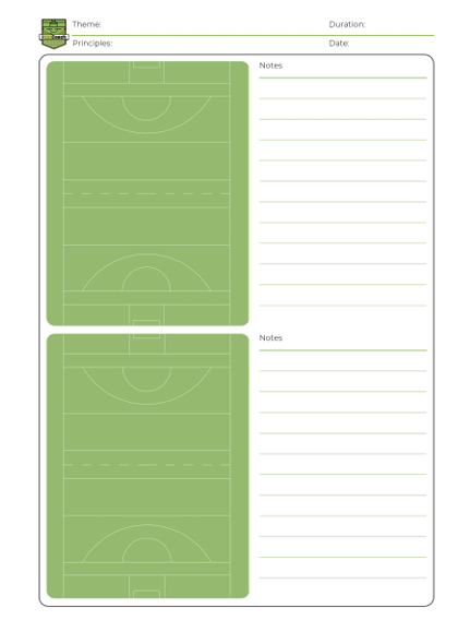 A5 Gaelic Tactical Session Planning Book (3 Pack)