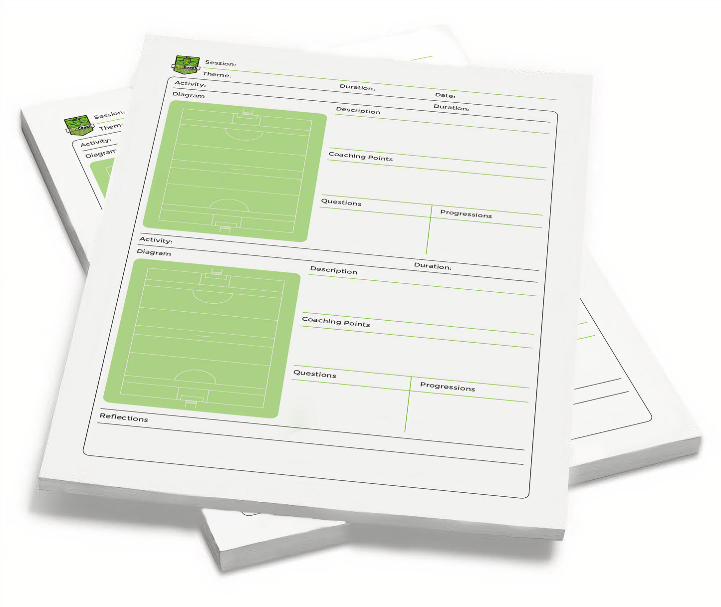 A4 Gaelic Session Planning Pad (50 Sheets)