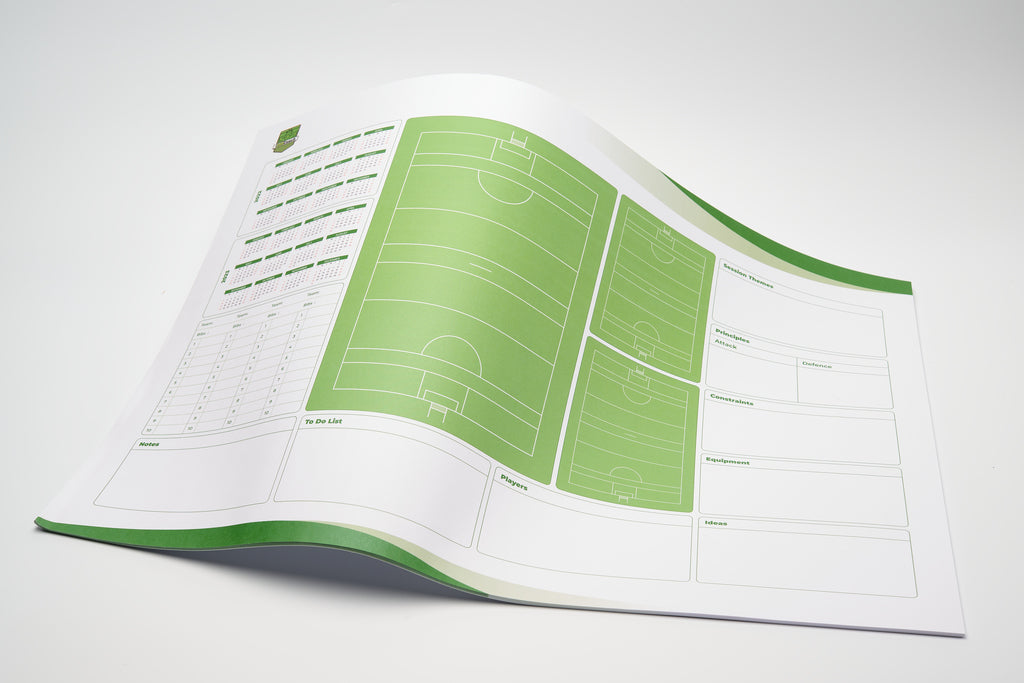 A2 Gaelic Games Coaches Desktop Planner New Pitch Map