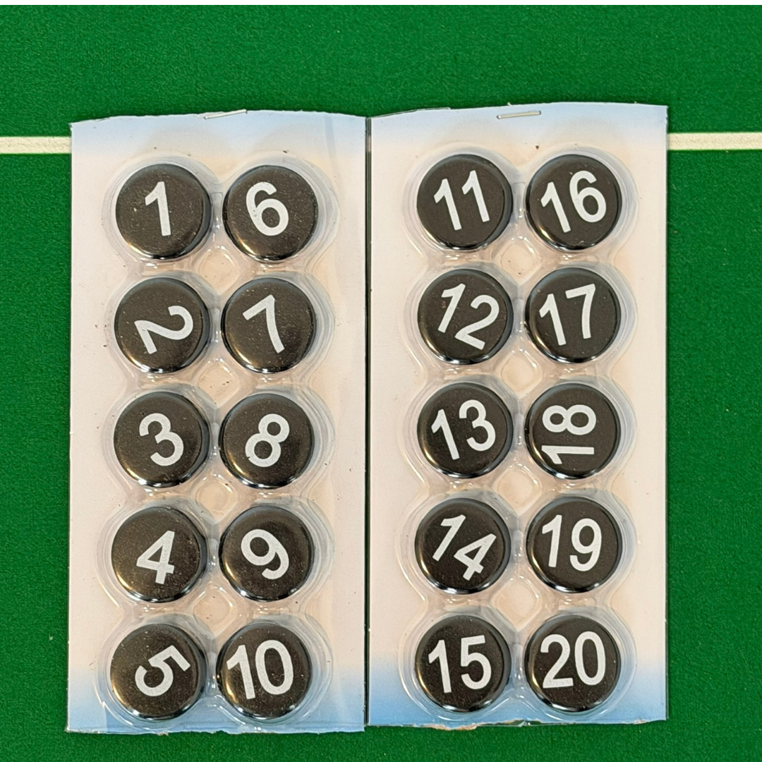 Gaelic Games Numbered Magnets (1-20)