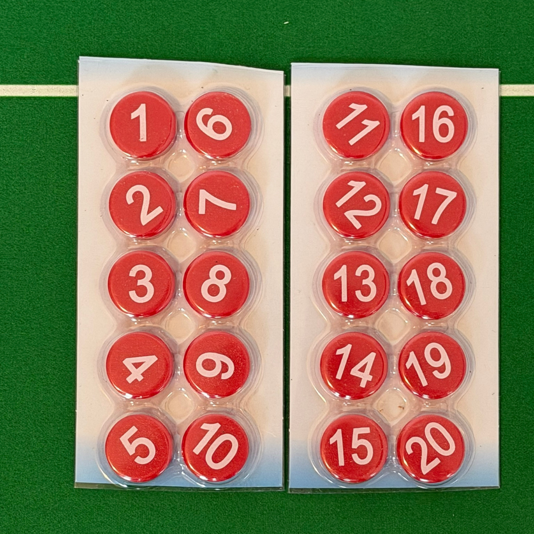 Gaelic Games Numbered Magnets (1-20)