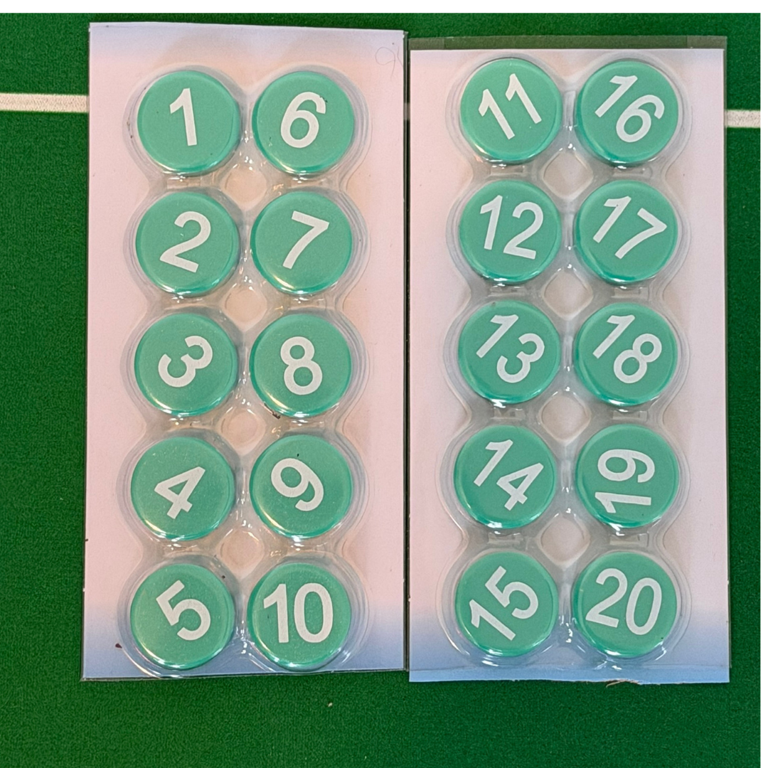Gaelic Games Numbered Magnets (1-20)