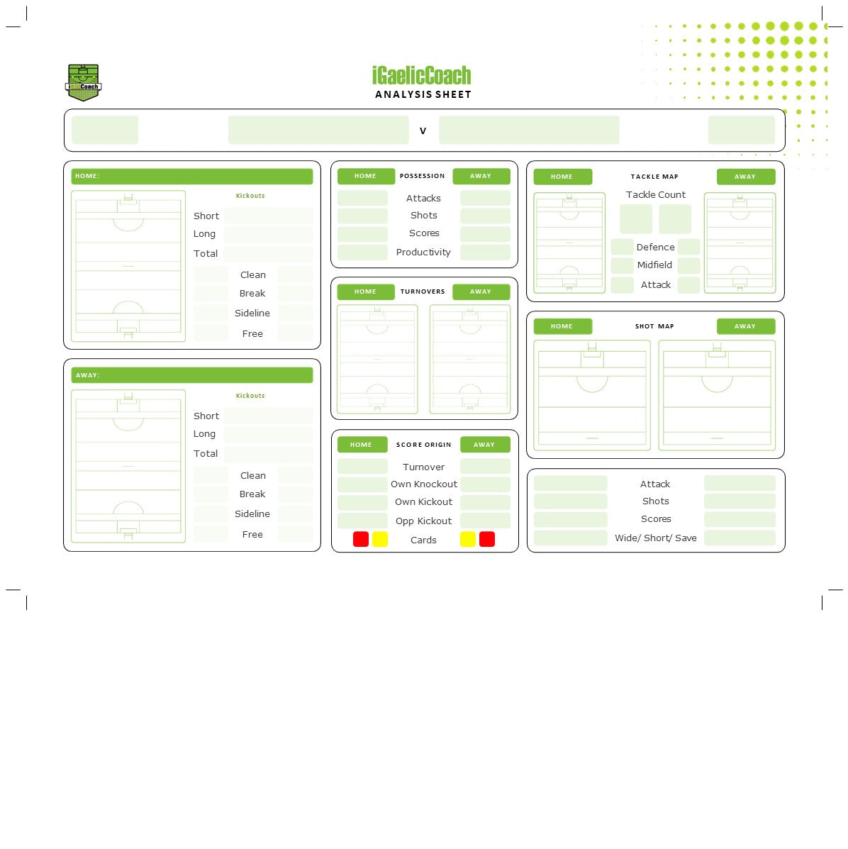 GAELIC GAMES COACHING PLAYBOOK